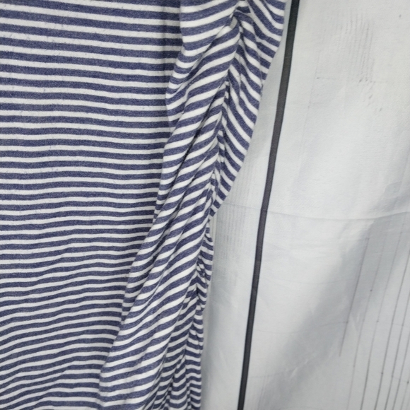 Victoria's Secret Striped Rouched Sides Sleeveless Maxi Dress - Picture 7 of 16